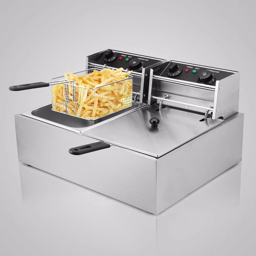 

Фритюрница электрическая, 20 л, 5000 Вт