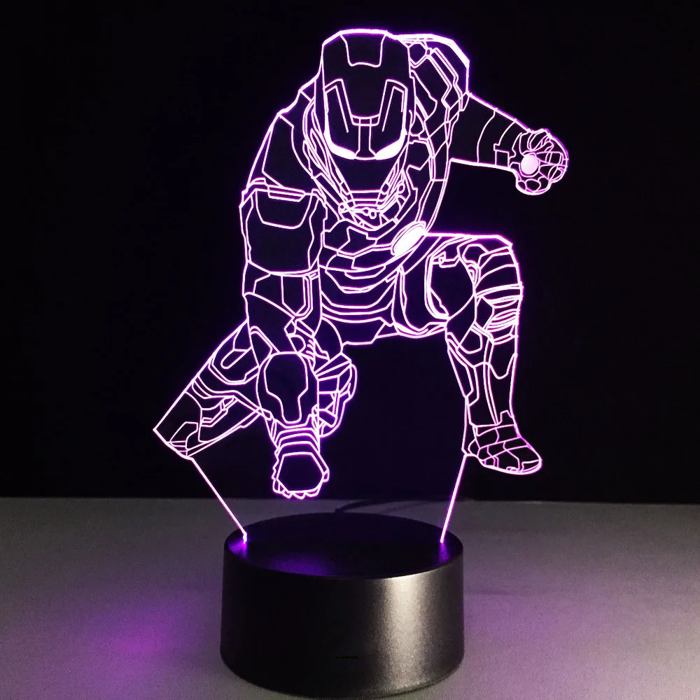 3D новинка светодиодный ночник Deskusb Светодиодная настольная лампа Luminaria de mesa