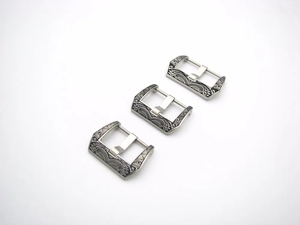 Лазерная гравировка из нержавеющей стали 316L черная серебристая с большой