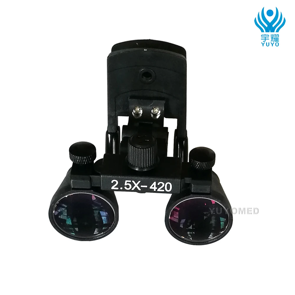 Стоматологические бинокулярные лупы 2 5x с пластиковым зажимом| |