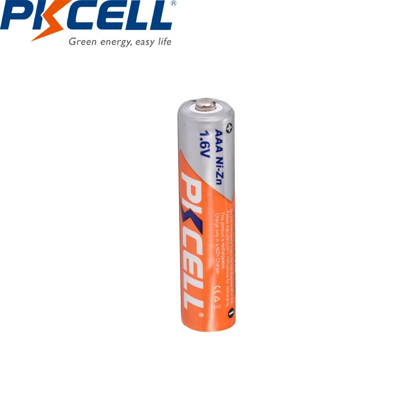 4 шт. PKCELL 900mWh 1 6 в NIZN AAA аккумуляторные батареи NI-ZN и AA батарейный блок для фонарика