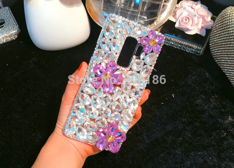 Большой чехол со стразами и цветочным рисунком для Xiaomi Mi 10 5G 9 9T 8 SE Mi9 A3 CC9 6X A2 Lite Note
