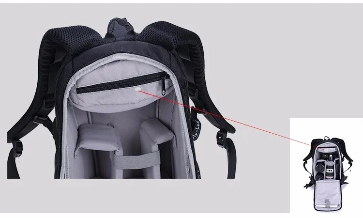 Flyleaf FL-9020 рюкзак для камеры DSLR сумка для камеры рюкзак для путешествий видео фото универсальная сумка для Canon/Nikon цифровой камеры