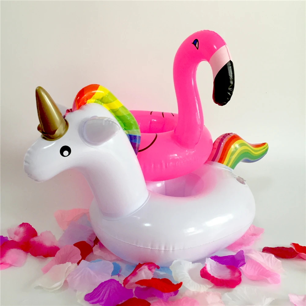 Декор единорога надувной фламинго единорог игрушки для бассейна поплавок