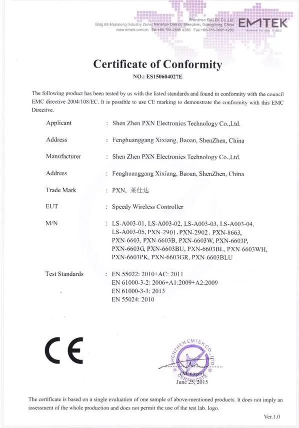 PXN 8663 беспроводной Bluetooth геймпад джойстик для Android смартфона/ТВ/планшета/ПК