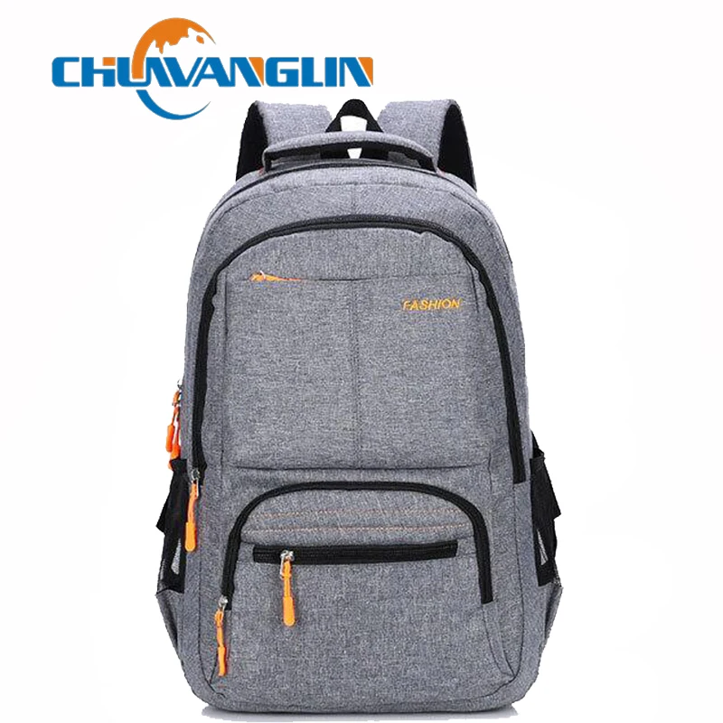 

Chuwanglin Fashion male backpacks Business laptop backpack High capacity school bag Simple versatile travel bags C011502
