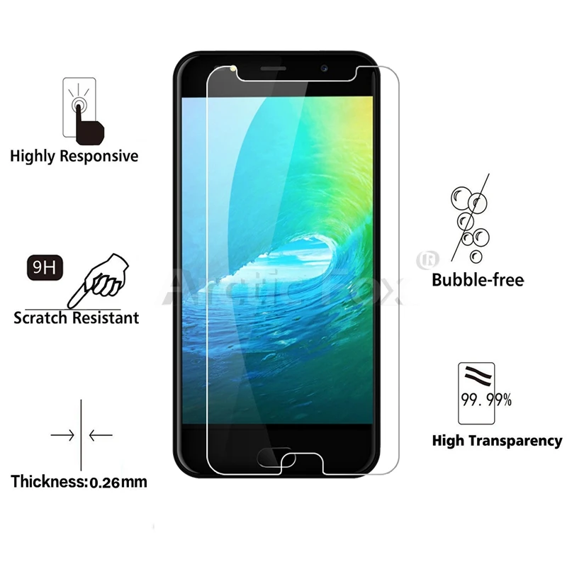 3 шт./лот закаленное Стекло для Leagoo M7 5 дюймов Экран протектор Защитная пленка