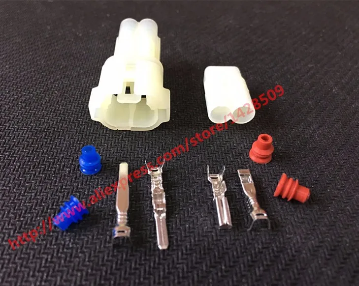 

5 Set Sumitomo HM 090 automotive connector Female Male 2 Pin Power Battery Waterproof Electronic Connector 6187-2801 6187-2804