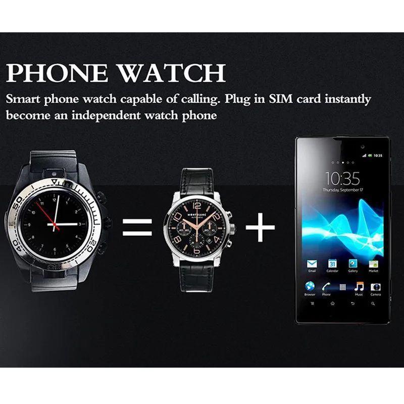 Смарт часы SW007 Bluetooth Sim TF карты Smartwatch Камера шагомер Фитнес трекер