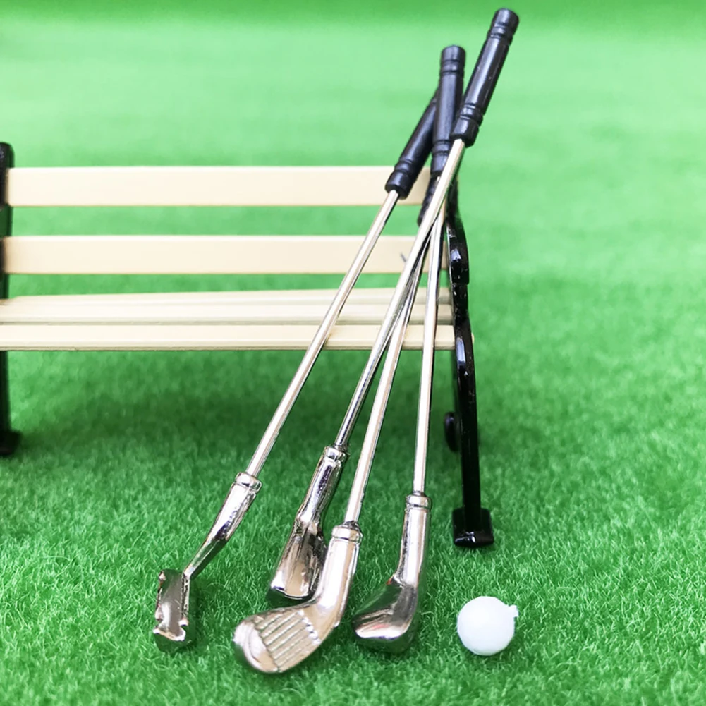 5 шт. мини гольф клуб открытый модель сцены интимные аксессуары с мячом