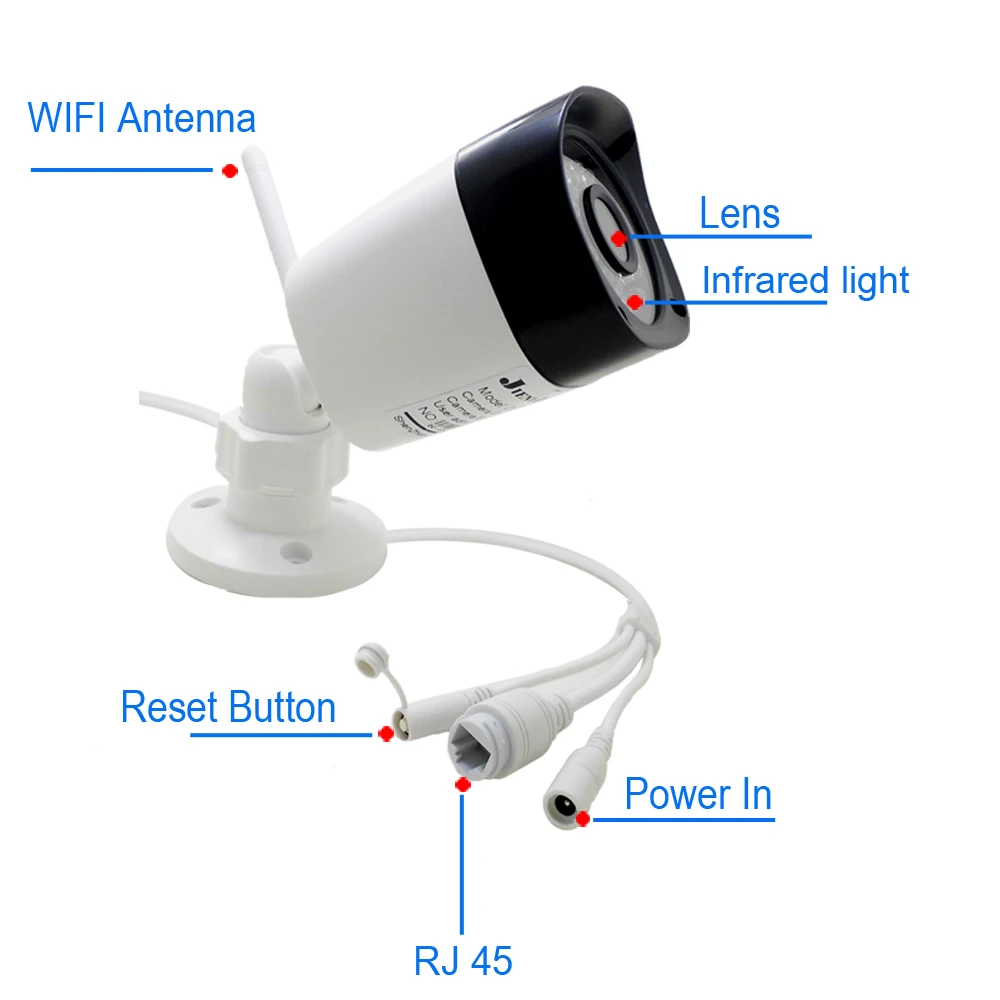 Водонепроницаемая домашняя камера видеонаблюдения Wi Fi 1080P 960P 720P HD IP ONVIF P2P|Камеры