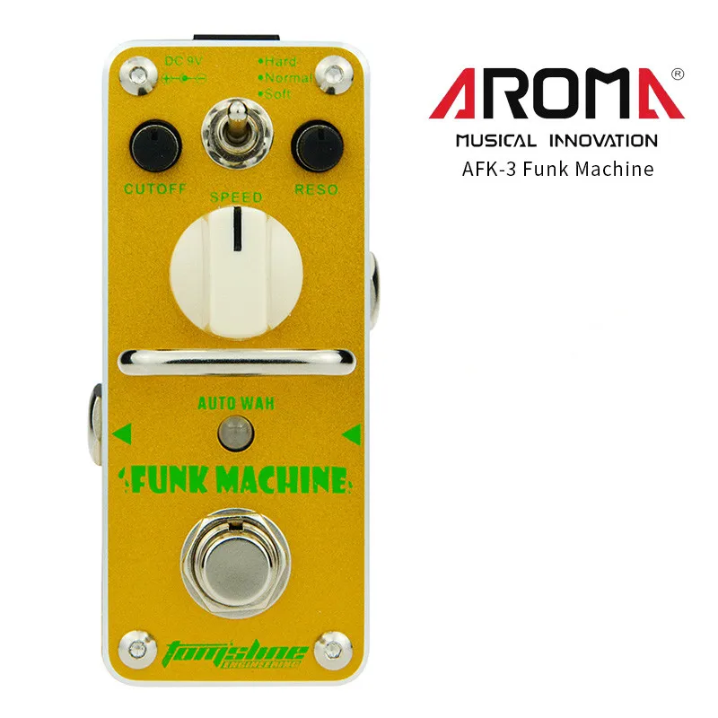 AFK-3 Guitar Effect Pedal Funk Machine Auto Wah Electric Guitar Effect Pedal Mini Single Effect with True Bypass
AFK-3 Guitar Effect Pedal Funk Machine Auto Wah Electric Guitar Effect Pedal Mini Single Effect with True Bypass