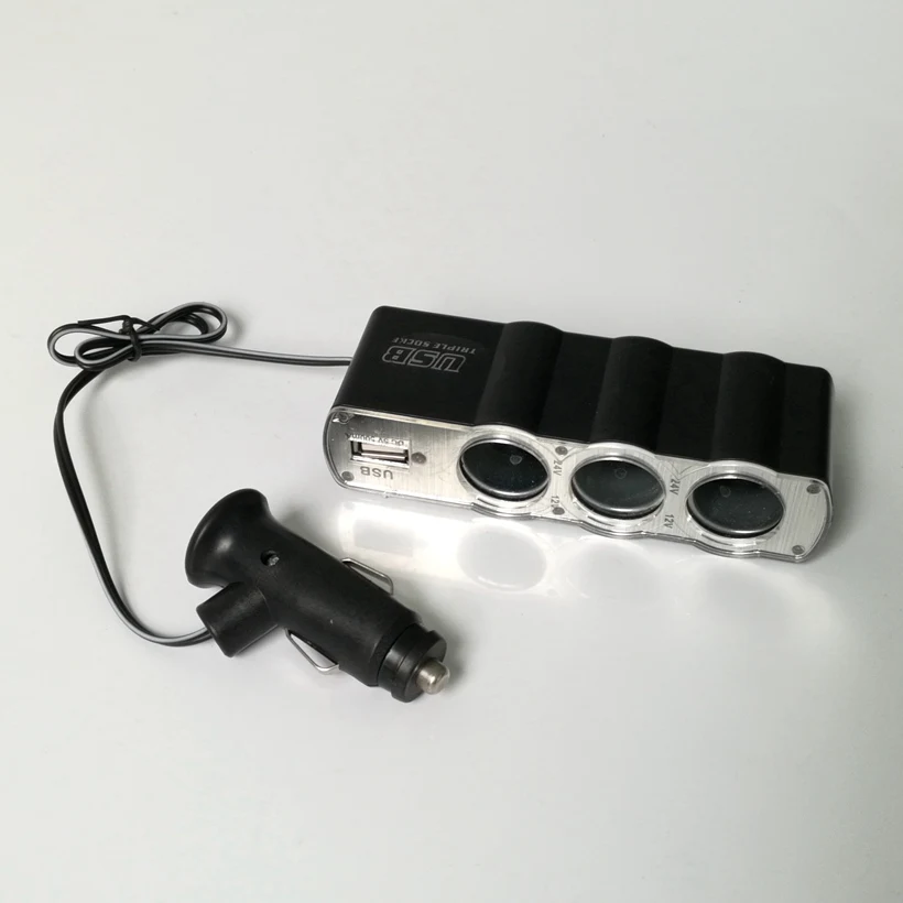 Необычный автомобильный прикуриватель LMoDri разветвитель питания с разъемами USB