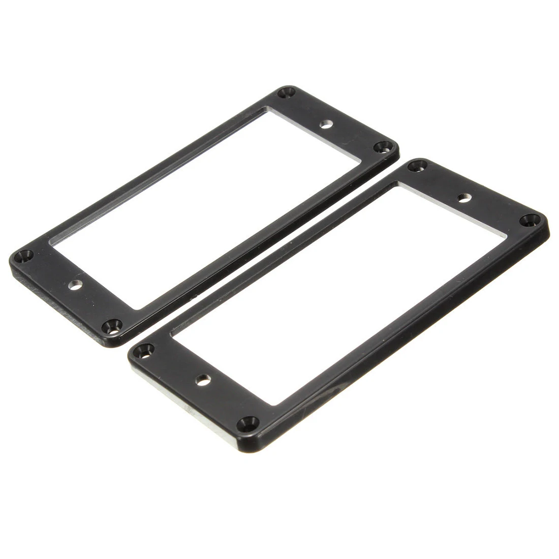MSOR 2Pcs плоский Humbucker пикапа Монтажное кольцо рамка ABS для электрогитары|Детали и