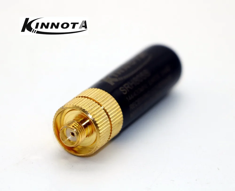 KINNOTA антенна SRH805S SMA F 5 см двухдиапазонный УКВ 144/430MHz Baofeng UV 5R иди и болтай Walkie Talkie