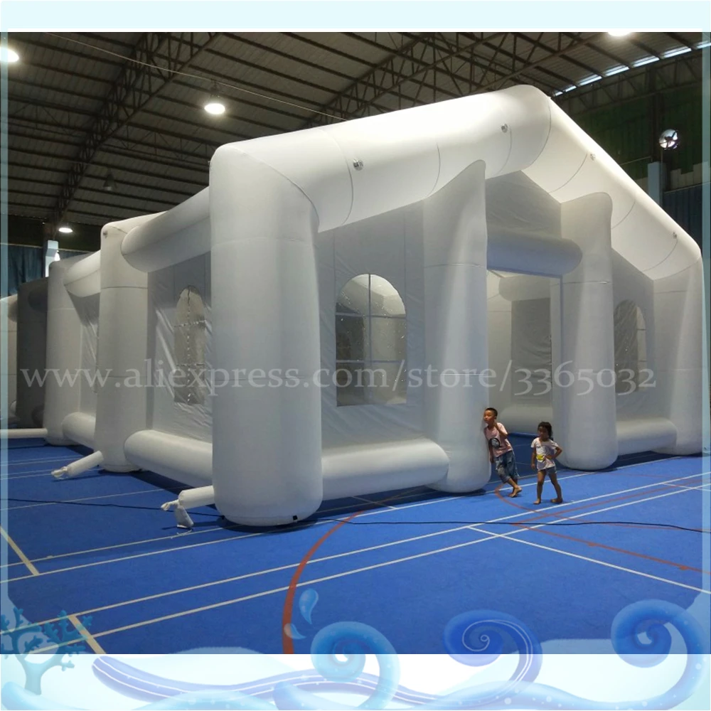 Красочный Светодиодный Освещение Реклама Надувные photo booth свадебный шатер