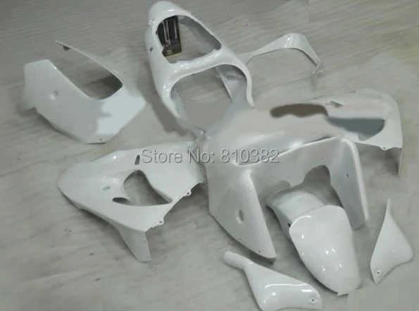 Набор обтекателей для мотоциклов Кавасаки ниндзи ZX9R 1998 1999 98 99 полный белый