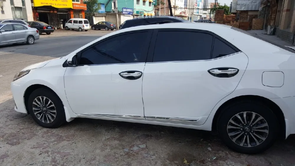 Чехол для ручки двери автомобиля Corolla 2014 2018 обновленная отделка чаши из