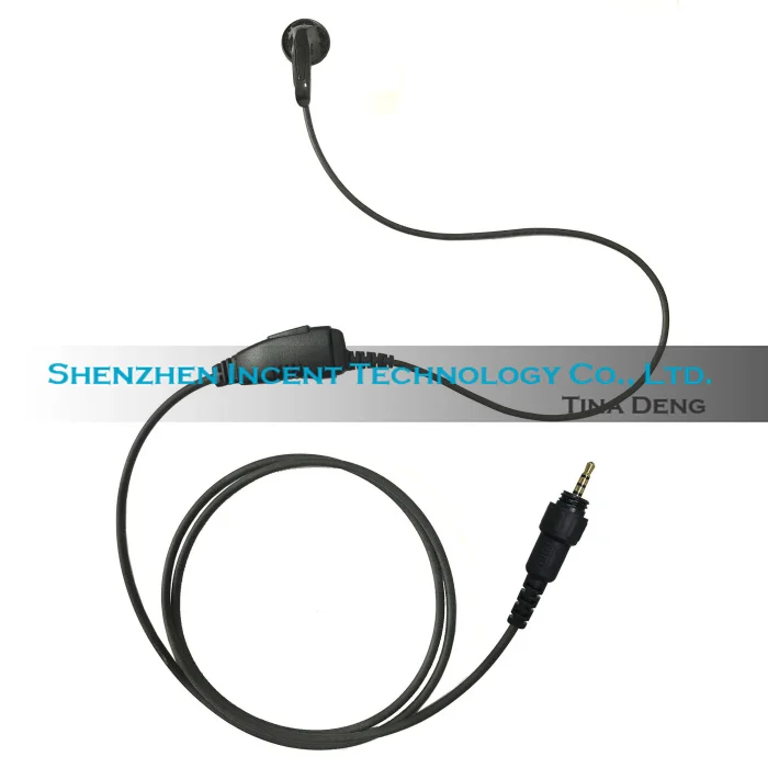 VOIONAIR 5pcs/lot Ear Bud Earpiece Earphone Headset PTT Mic for Motorola CLP1010 CLP1040 CLP1060 CLP446