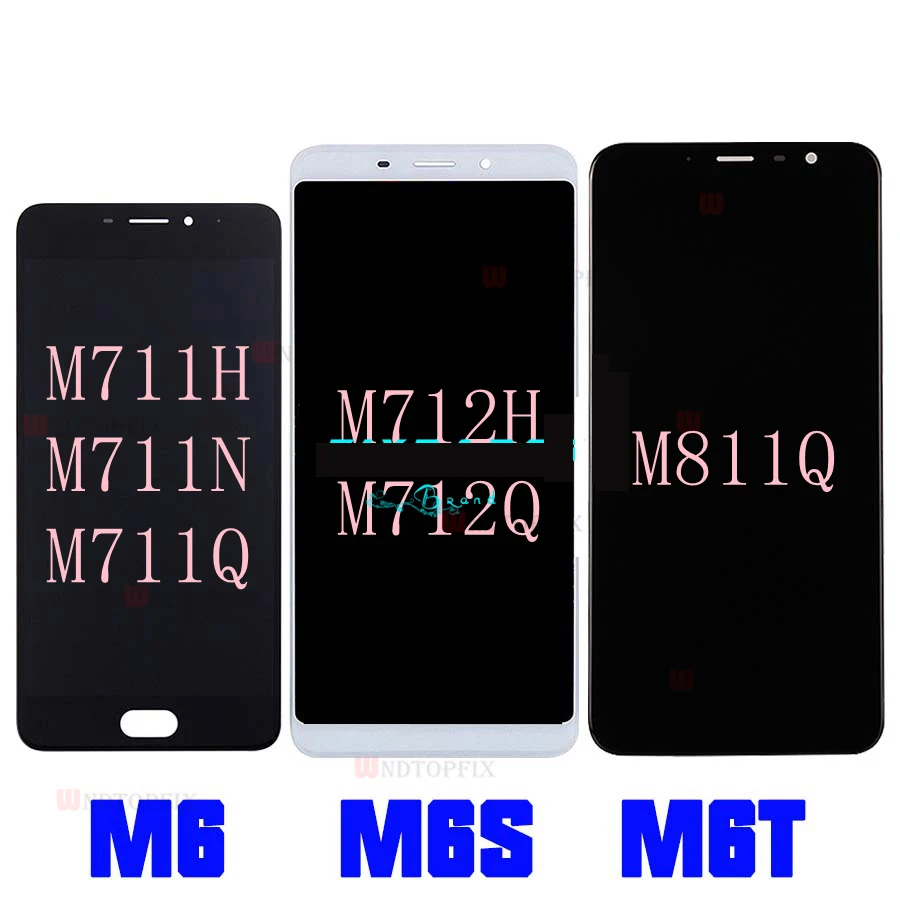 Для Meizu M6 ЖК дисплей сенсорный экран M711H M711M M711Q M6S LCD M712H M712Q для MEIZU M6T M811Q замена