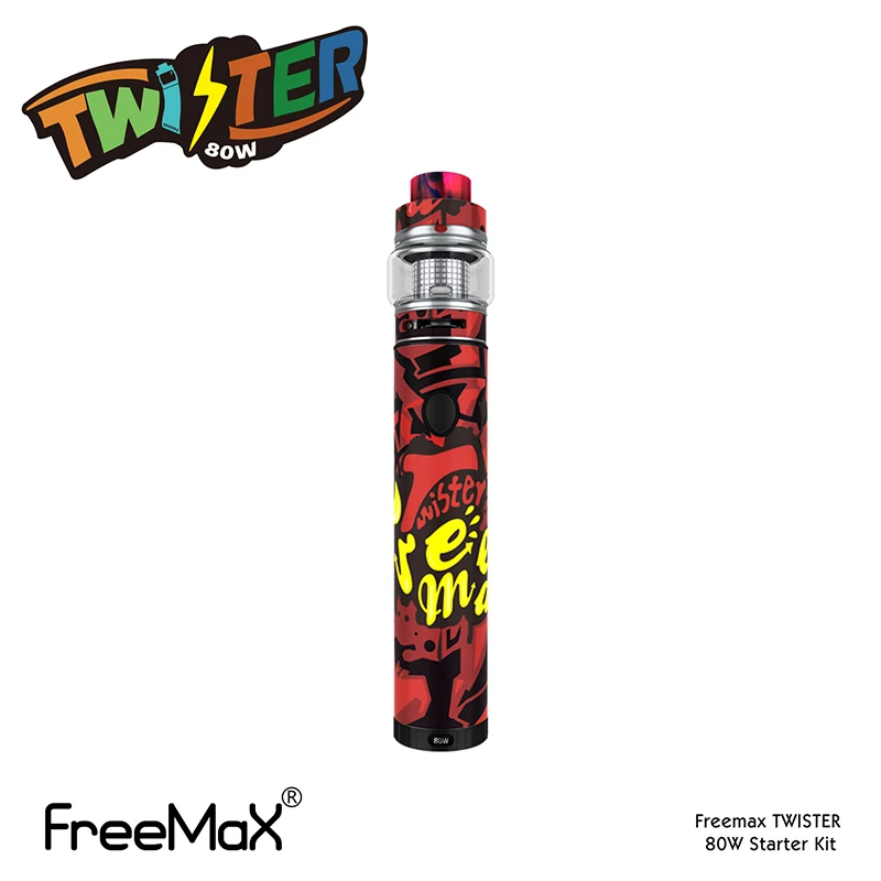 Оригинальный Freemax Twister 80 Вт электронная сигарета стартовый комплект батарея мод