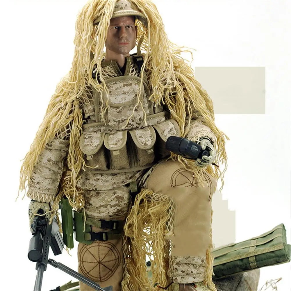 1/6 12-дюймовый Пластик моделирование кукла Пластик коллекция уровень мульти-аксессуар Снайпер с Barrett военная модель солдаты
