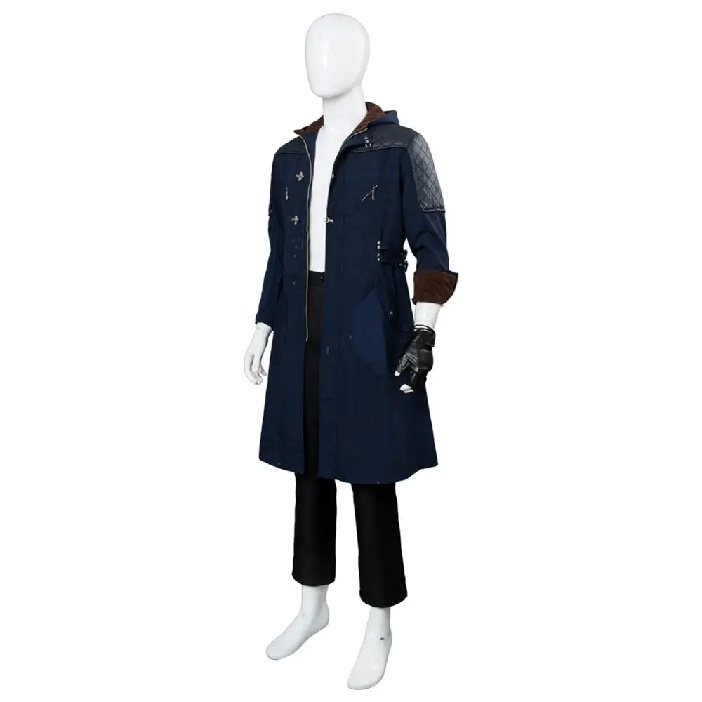 DMC 5 Nero Cosplay Costume Outfit Coat Men DmC |