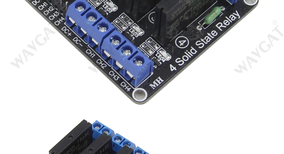 5V реле 1 2 4 8 канальный OMRON SSR Высокий Низкий уровень твердотельные реле Модуль 250V 2A для Arduino