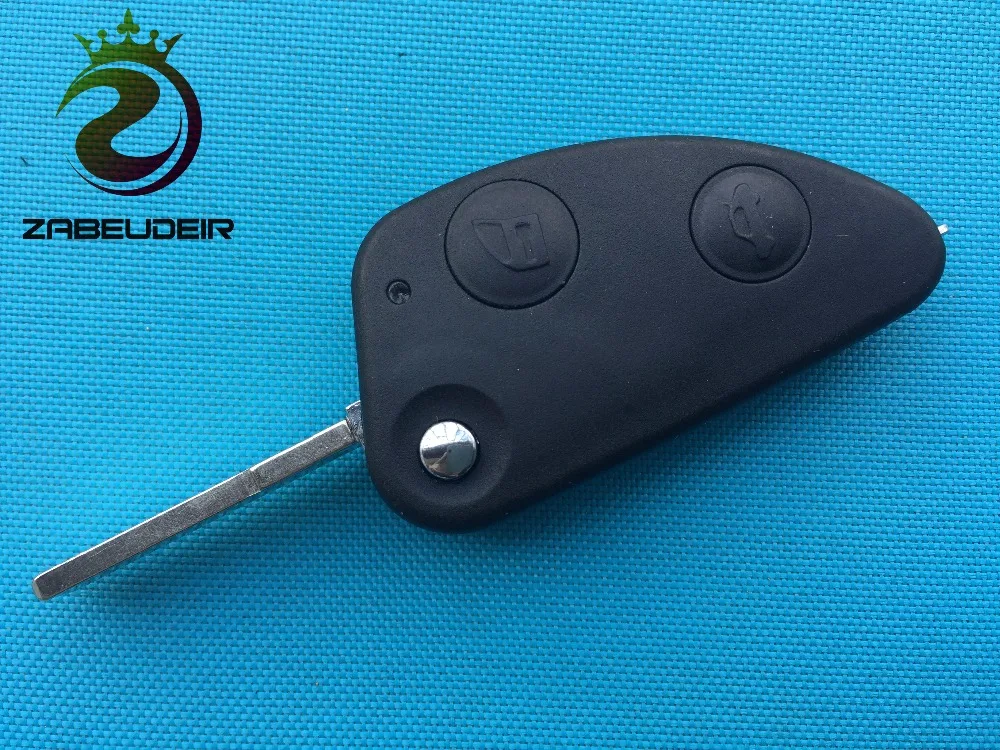 2/3 кнопочный Складной автомобильный ключ Брелок чехол для Alfa Romeo 147 156 GT