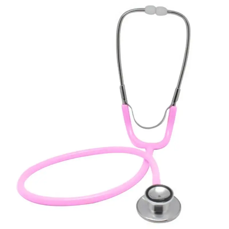 Pink Профессиональный портативный двойной головкой EMT клиническое устройство стетоскоп для врача медицинский Auscultation устройство оборудование инструмент - Цвет: Pink