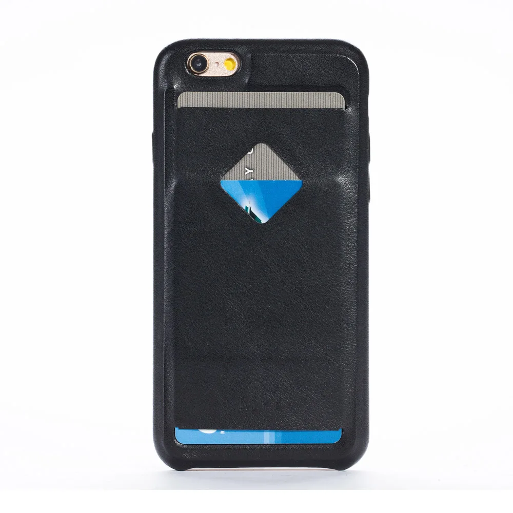 2016 Модный Цветной чехол с держателем карты из натуральной кожи для iphone 6 6s