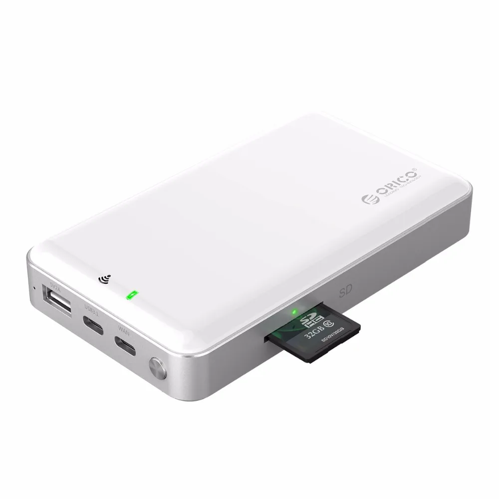 Корпус для жесткого диска ORICO 2 5 дюйма Wi Fi поддержка облачного хранения SD/tf карты