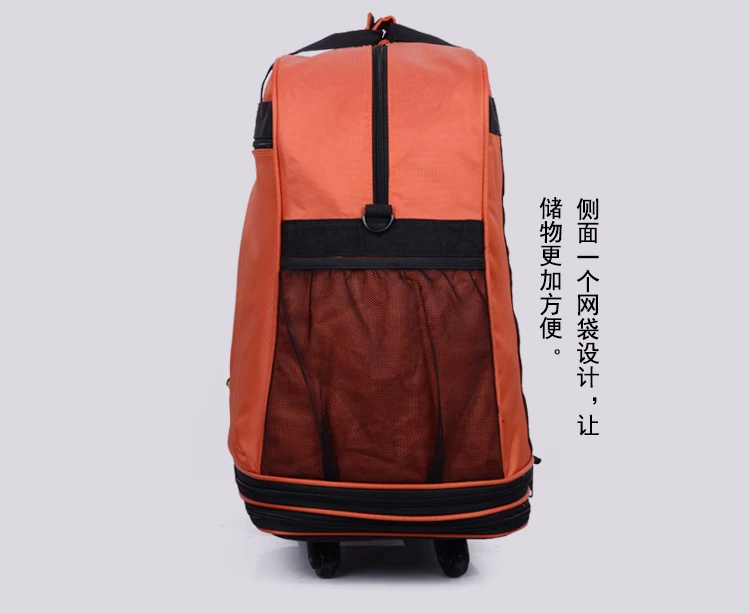 CARRYLOVE Ретро 28/30 дюймов Спиннер водонепроницаемый портативный Дорожный чемодан нейлоновая ткань ткани, сумка-переноска, складная сумка