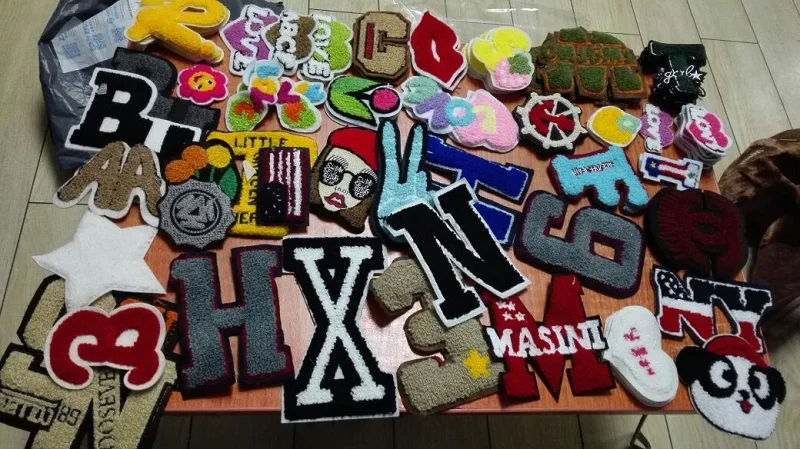 20 шт. нашивка для полотенец с буквами в стиле панк | Дом и сад