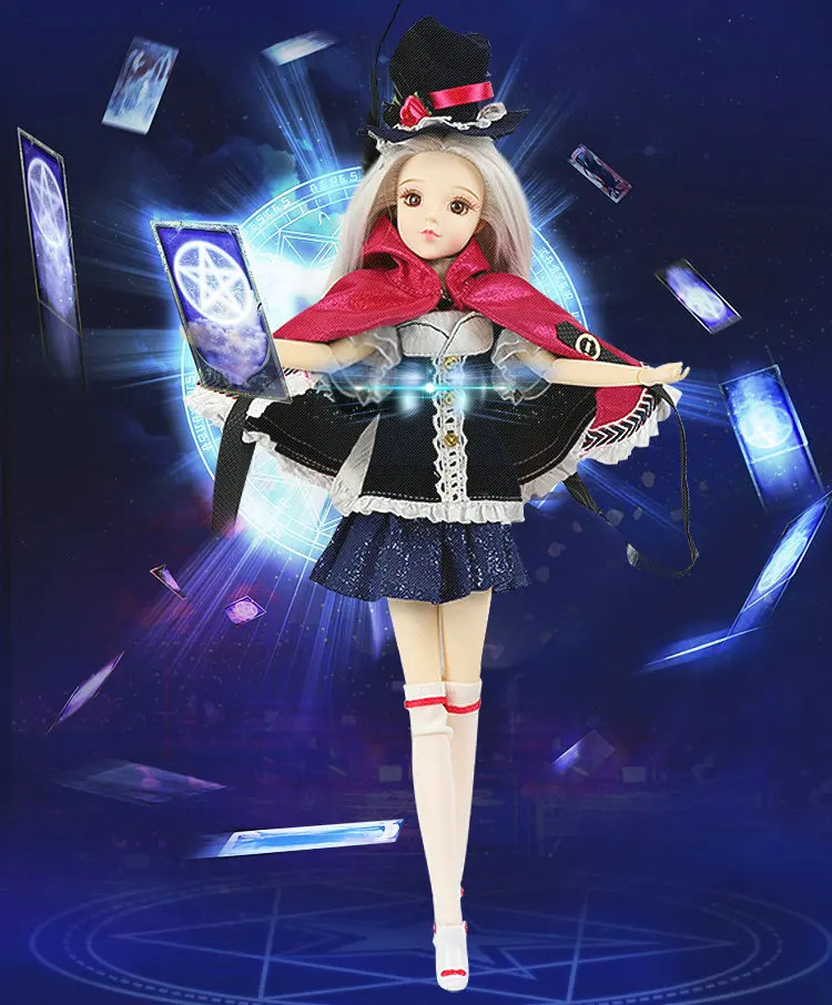 Шарнирная игрушка Таро ручной работы 30 см, куклы Bjd 1/6, куклы для девочек, детские игрушки для девочек, подарок на день рождения и Рождество - Цвет: The Magician