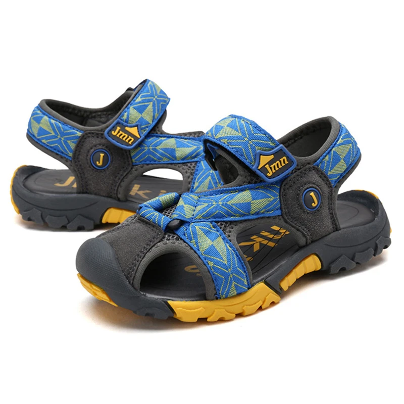 ZOUPHL марка 2017 лето пляж детская обувь закрытым носком сандалии для мальчиков