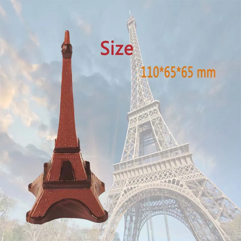3D форма башни шоколадная Поликарбонат кухонные аксессуары DIY формы для выпечки