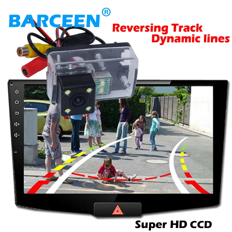 Водонепроницаемая автомобильная парковочная камера ночного видения для Peugeot 206/