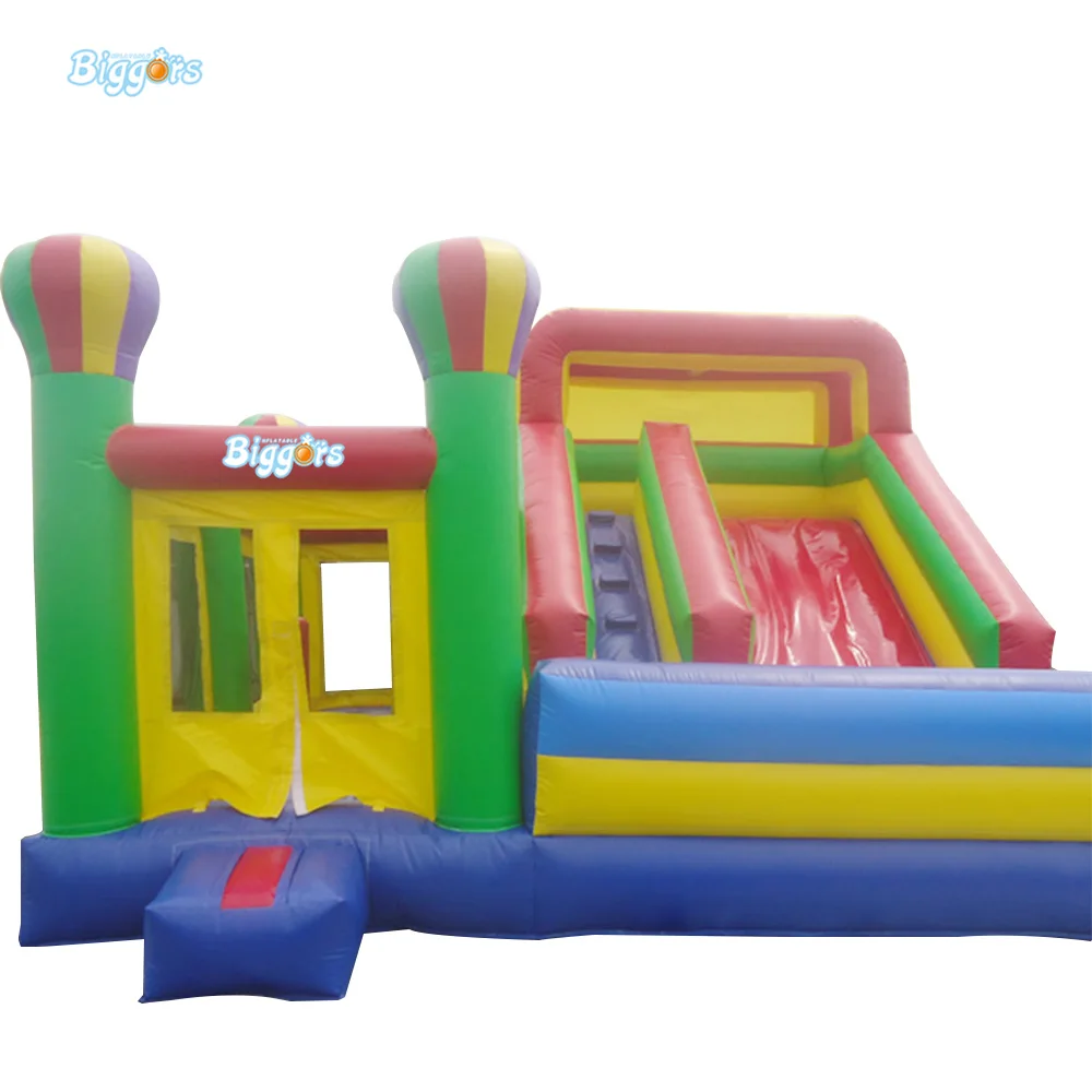 

Модный дизайн, коммерческое использование, надувной батут, в стиле Хо, с горкой, для продажи