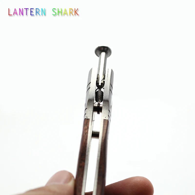 Cs Go деревянный нож с бабочками тренировочный складной титановым покрытием