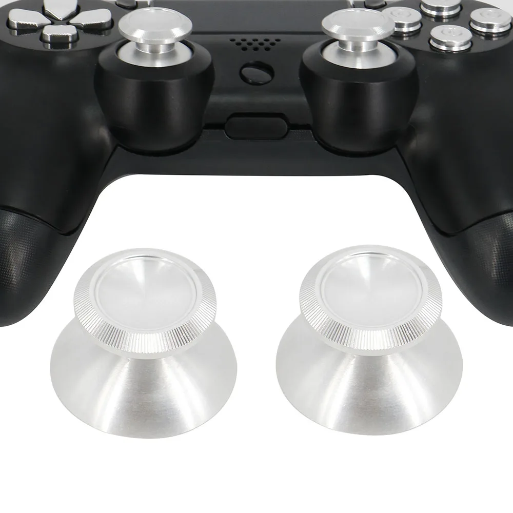 Алюминиевый металлический 3D Аналоговый джойстик для контроллера PS4 колпачки