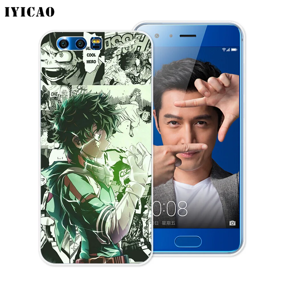 Мягкий силиконовый чехол IYICAO для Huawei Y9 Y7 Y6 Prime 2018 Honor 8C 8X 8 9 10 Lite 7X 7C 6A 7A