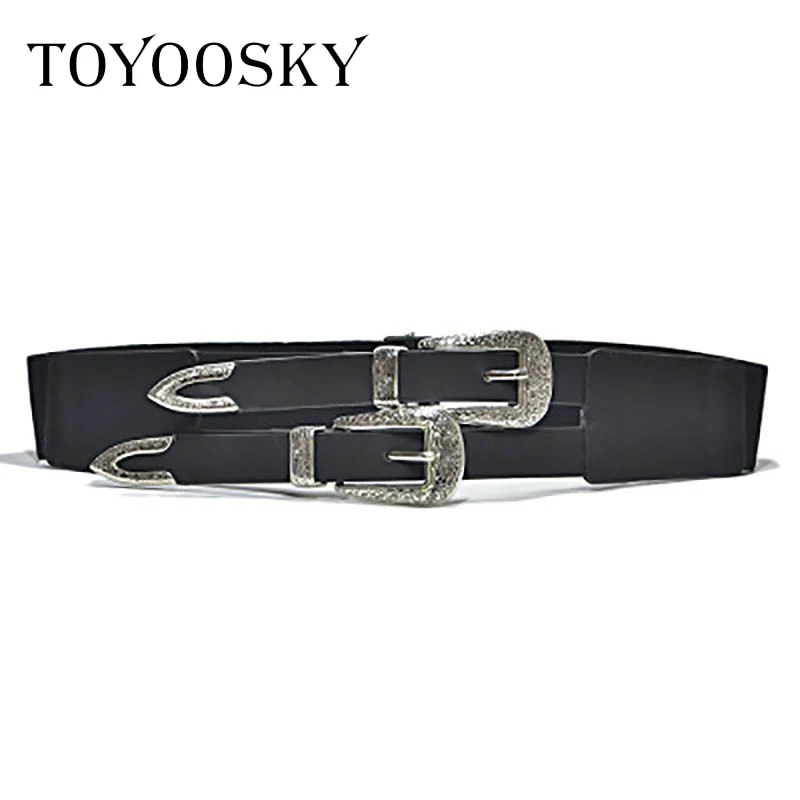 TOYOOSKY Hup женский черный кожа Западная пастушка пояс Новинка Лидер продаж Ремни для