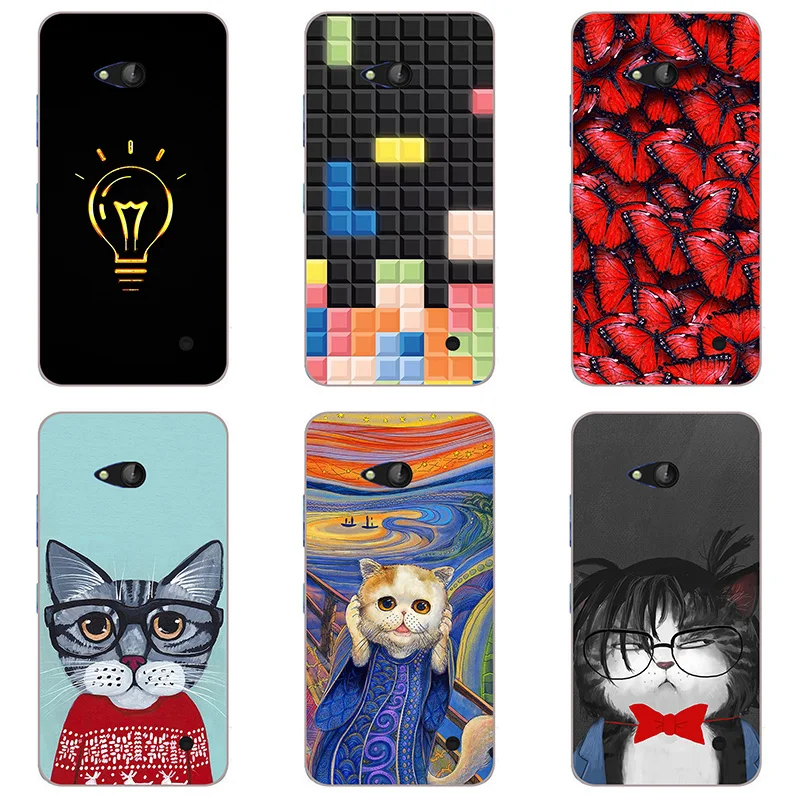 For Nokia Lumia 730 Case Hard Plastic Back Cover Cases Painting Abstract Patterned Shell Skin |