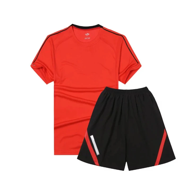 2017 Для мужчин спорт бег костюмы быстросохнущая футбол обучение спортивная