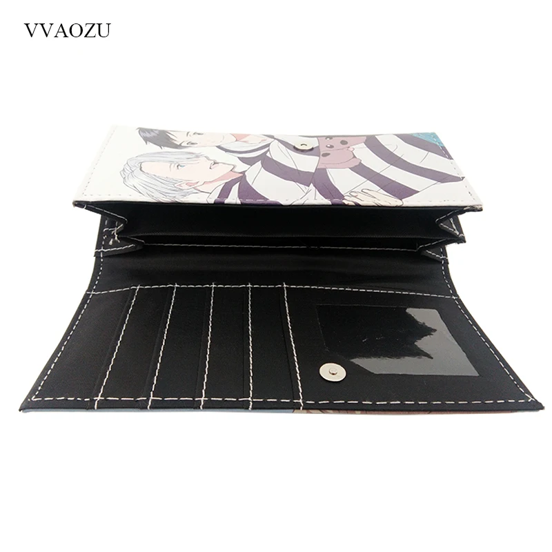 Yuri on Ice Victor Nikiforov Long Style COS Wallet – Anime PU Leather Purse with Multiple Card Holders image 6