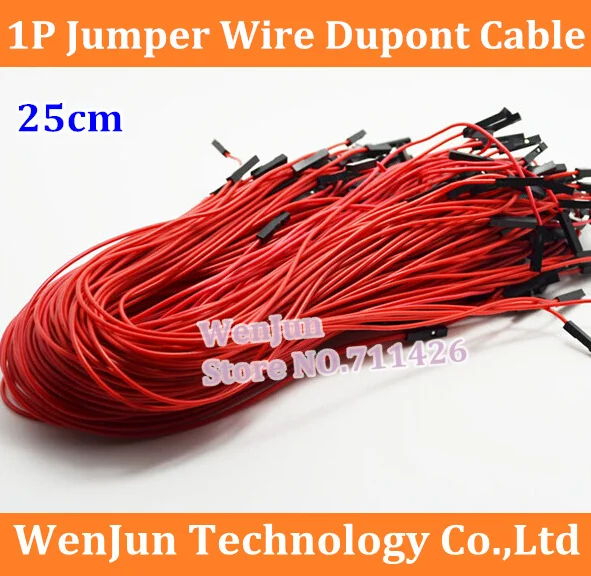 , 25 , 1  1- ,  Dupont,  2, 54 , 24AWG , 1 P,