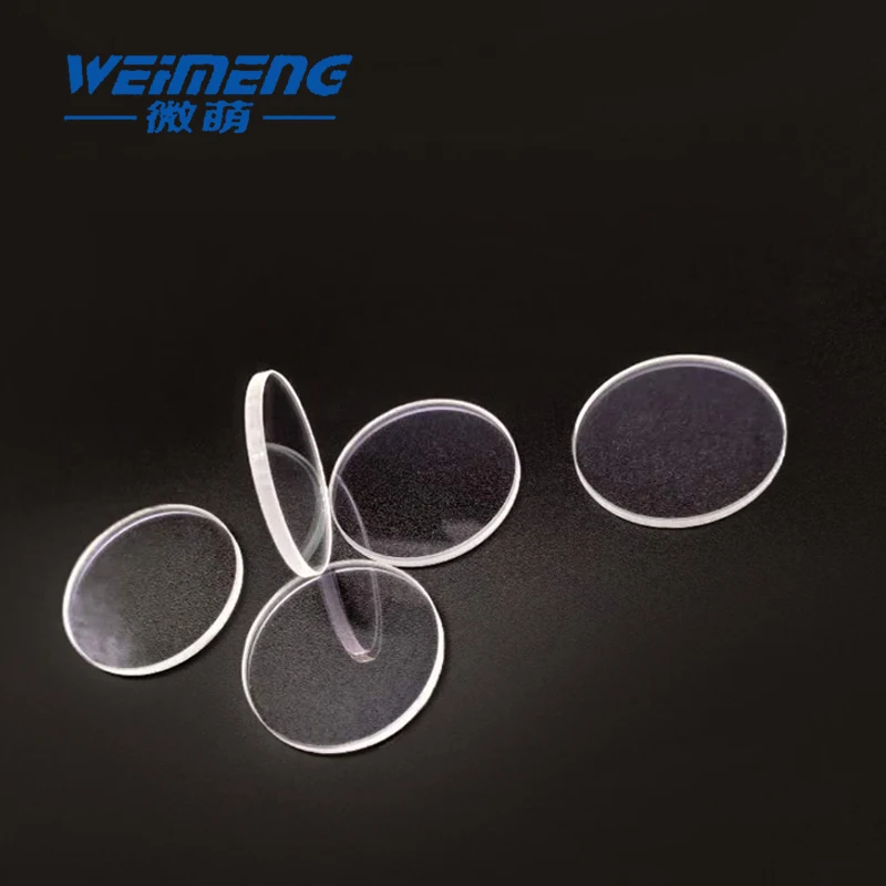 Weimeng 10*6 мм 400-700nmAR лазерные защитные линзы круговой и строгий материал для