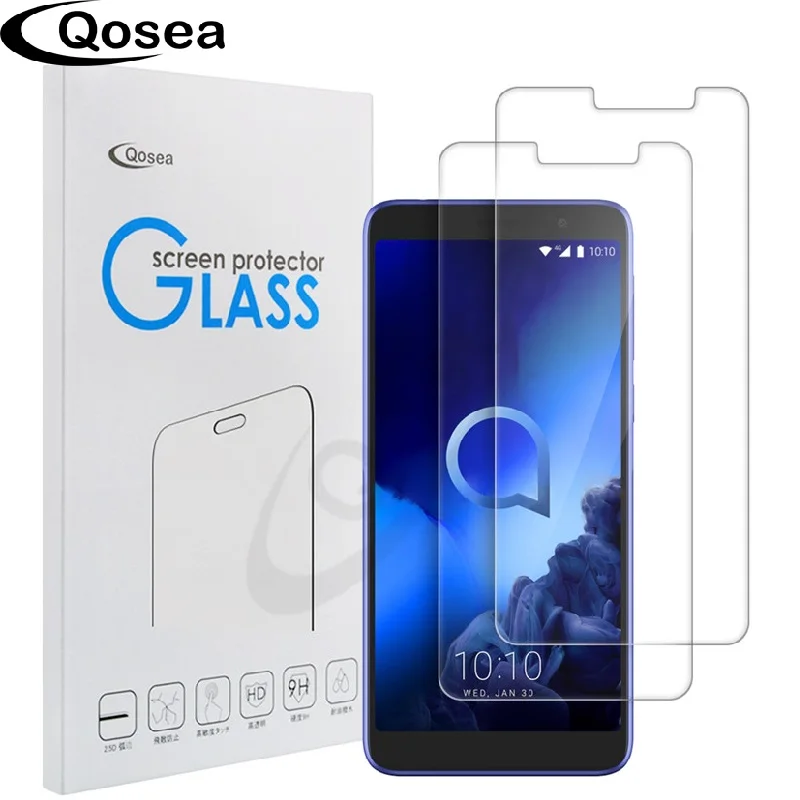 (2 шт) Защитная пленка для экрана телефона Alcatel 1X2019 закаленное стекло 9 H защитное