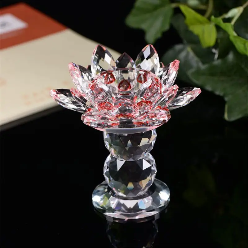 K9 Хрустальная свеча в виде лотоса свадебное украшение для дома Большой